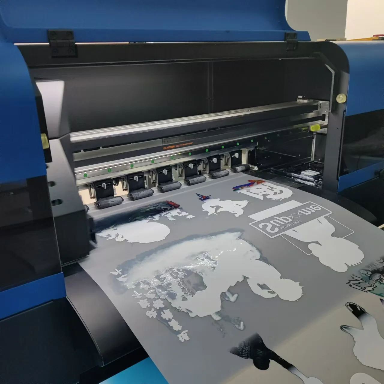 24-дюймовые головки I3200 печатное оборудование dtf для текстильного