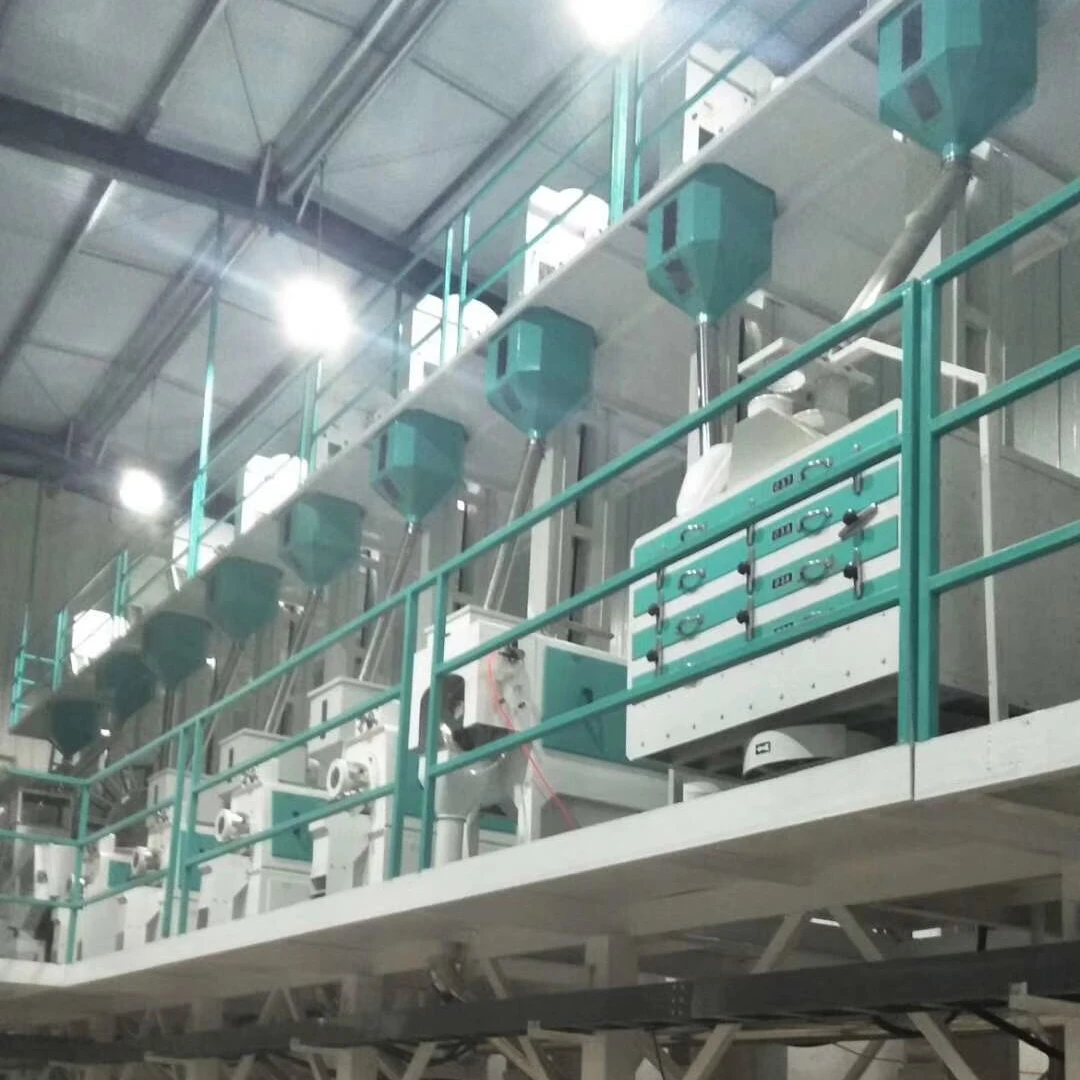 Цена производителя за 50 тонн в день, рисовая мельница/установка по производству риса 50TPD