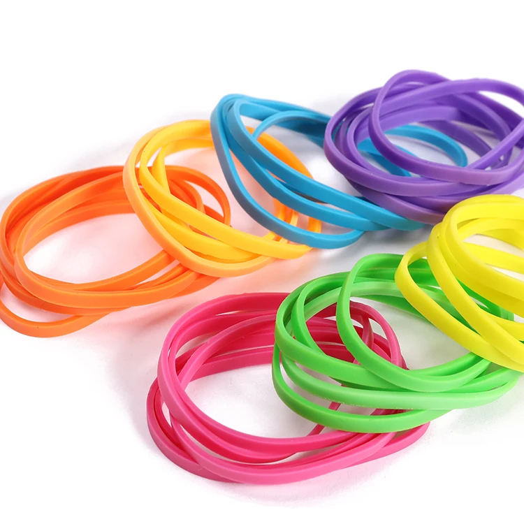 Oil-free high temperature color Light weight slingshot rubber band