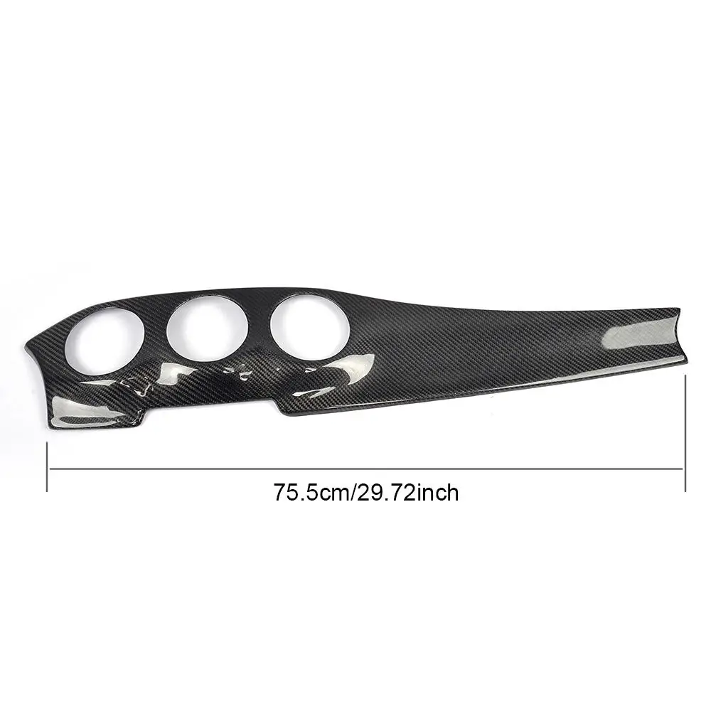 RHD Carbon Fiber Interior Dashboard Trim for Mercedes Benz CLA250 CLA45 GLA45 AMG 2013-2017