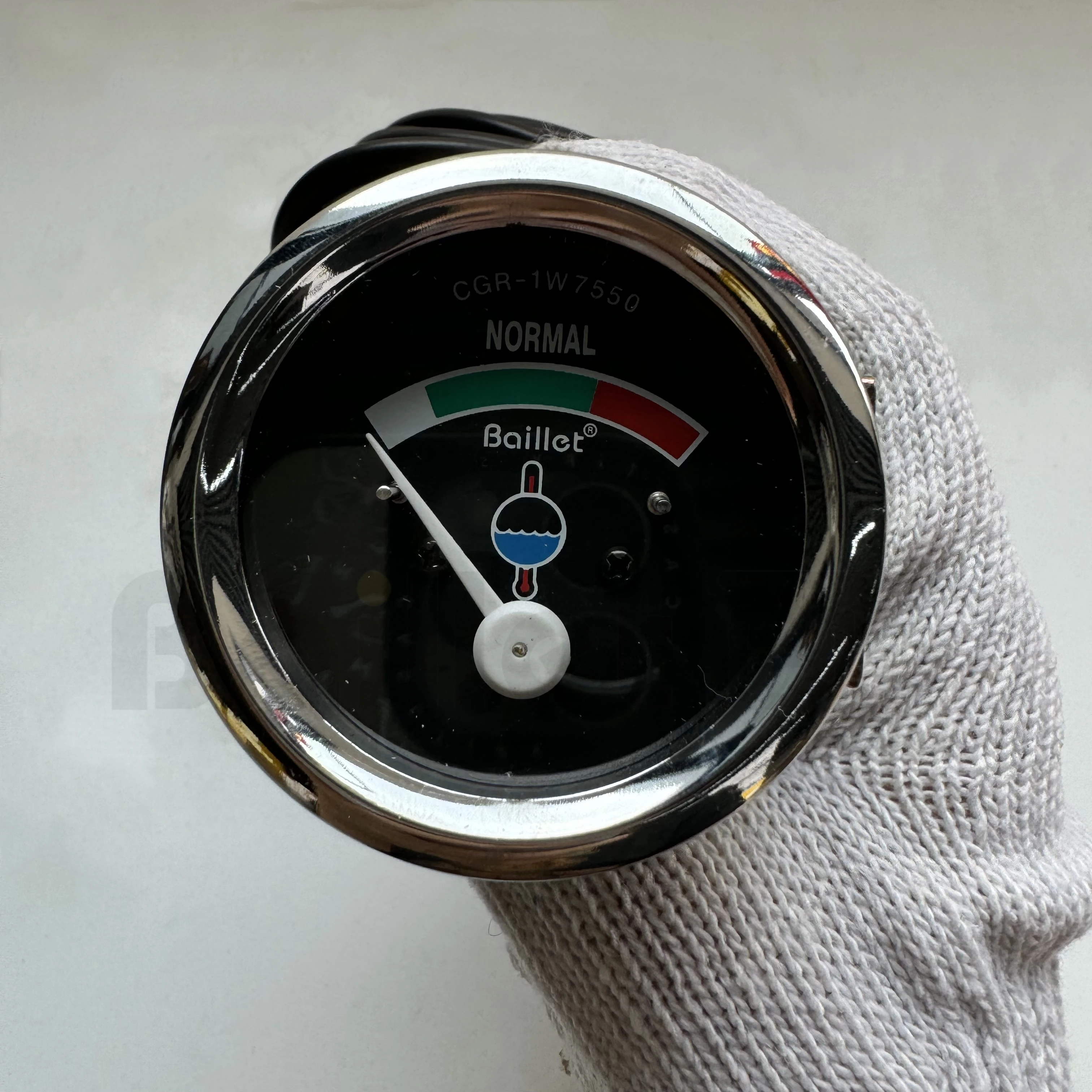 Factory Wholesale Construction Machinery Parts 1W7550 Indicator Water Temperature Gauge For Excavator
