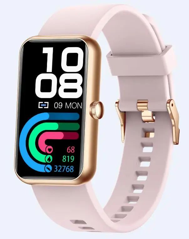 1.47 Inch IPS Touch Screen Heart Rate Blood Pressure Fitness Sport Smart Watch L16 Health Monitoring Smartwatch for Men Women