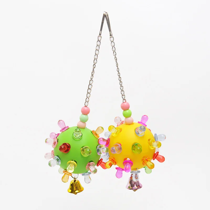 Parrot Toy Chewing Star Hollow Hole Ball