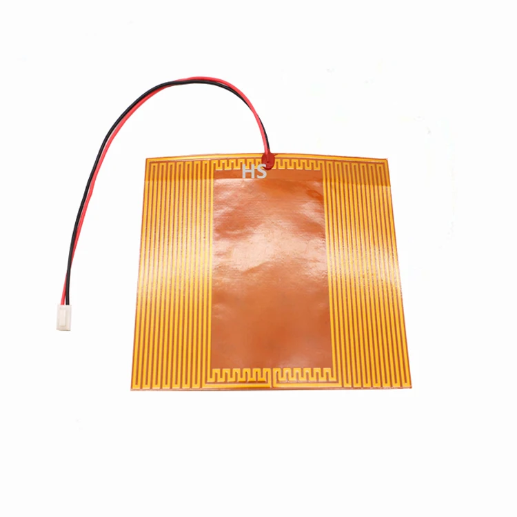 5V 6V 12V 24V Electric High Temperature Flexible Kapton Polyimide Film Heater PI PET Heater