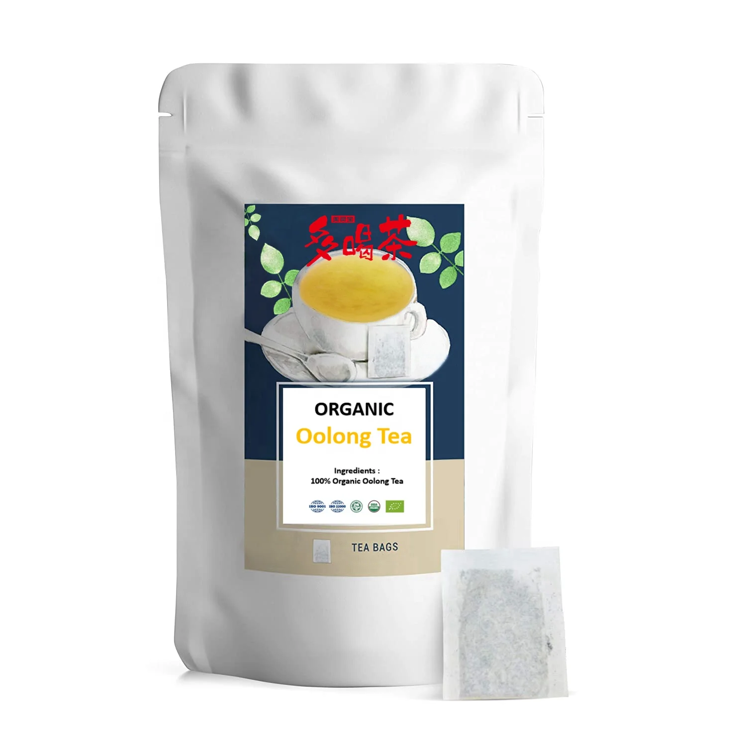 Оптовая продажа чай для похудения китайского Fujian Oolong органический Fanning с бумажными чайными пакетиками