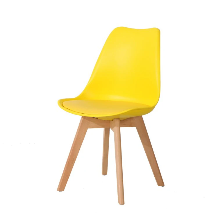 wholesale factory direct cheap furniture chairs soft cushion comfortable fashion style classic dining plastic chair