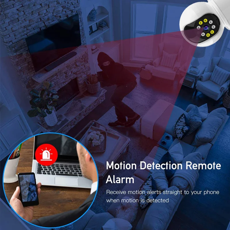 Высококачественная детская Wi-Fi камера монитор двухстороннее аудио ночное видение автоматическое слежение обнаружение движения беспроводная мини