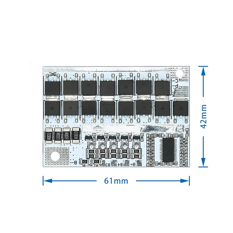 3S 4S 5S BMS 100A Lithium Polymer LiFePO4 Battery Protection Circuit Board Balance Charging