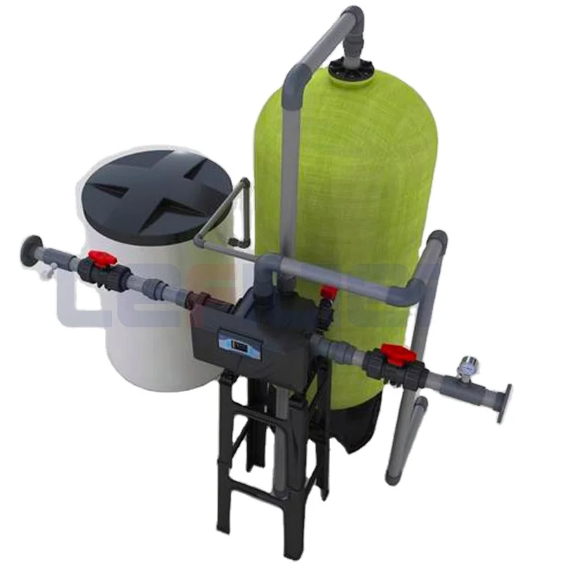 20 tons automatic softening water equipment hotel soft water treatment laundry softening water