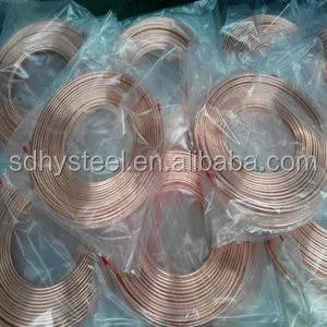 High quality C11000  C12000 C12200 Air Conditioner pancake coil copper pipe
