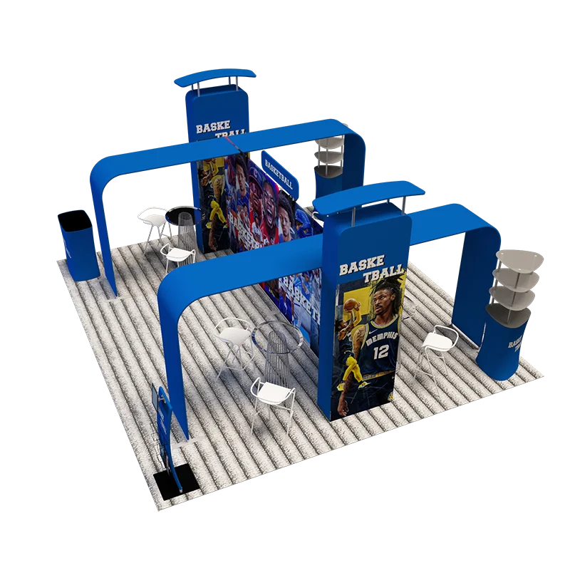 2024 NEW Easily install portable booth design expo tradeshow  Exhibition booth trade show equipment 10x10 Exhibition Stand