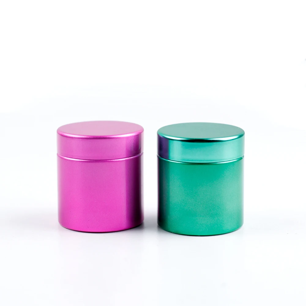 wholesale !! Aluminum Jar With Screw 5mL 10mL 30mL 50mL 60mL 80mL 100mL 150mL Round Silver Cosmetic Lid Tin Container Can