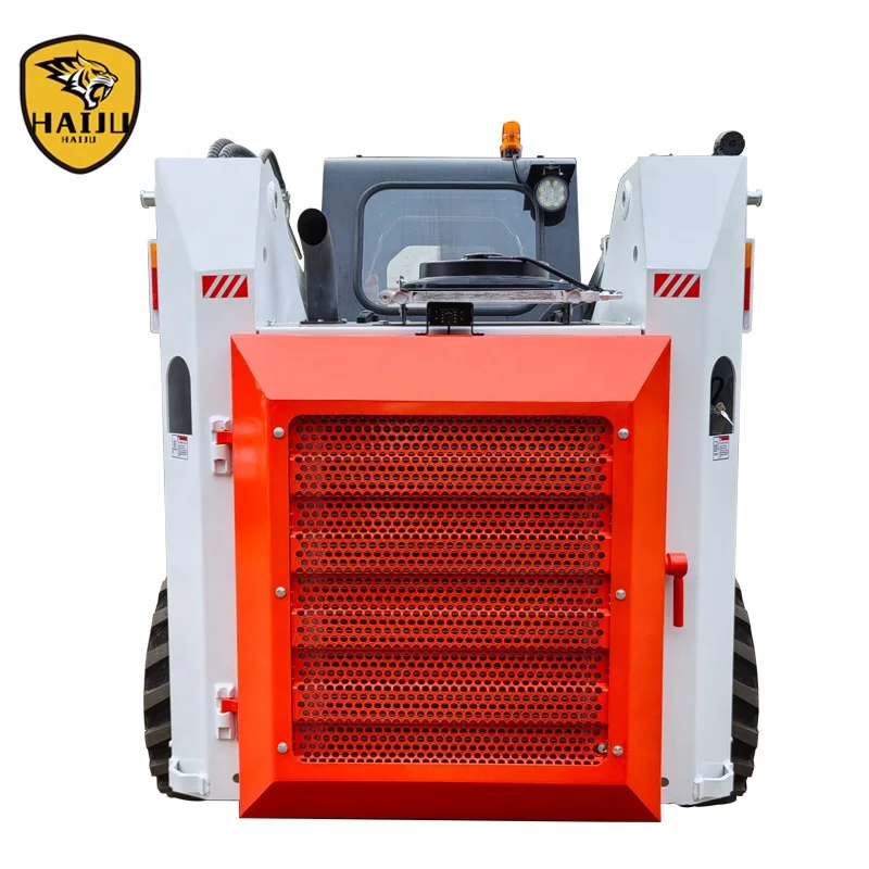 Wheel Type Skid Steer Loader JC65 75HP 1050KG With CE for Sale