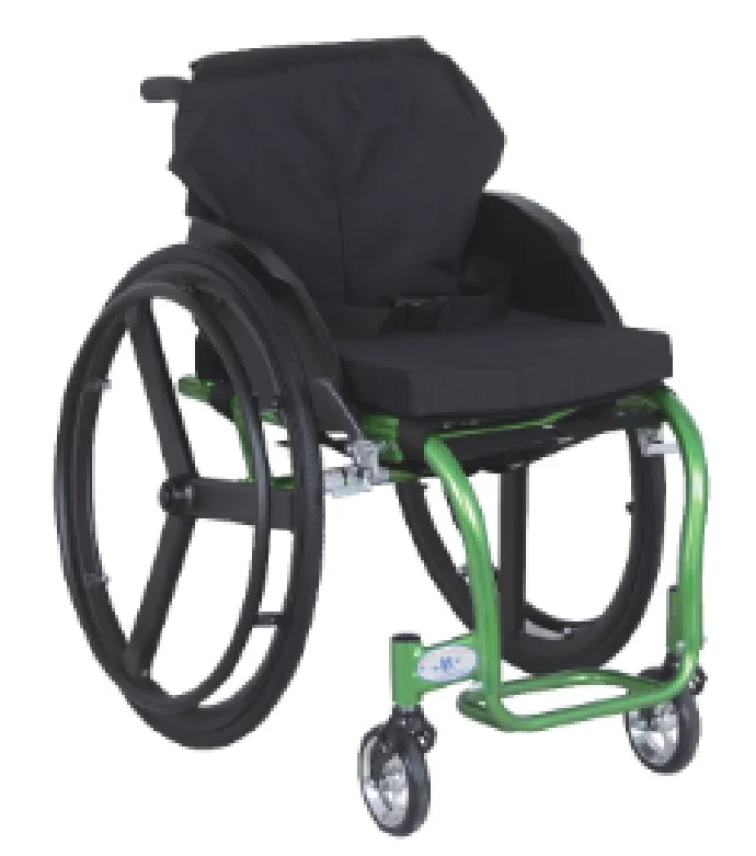 Лидер продаж, Высококачественная алюминиевая ручная Гибкая Спортивная инвалидная коляска для баскетбола