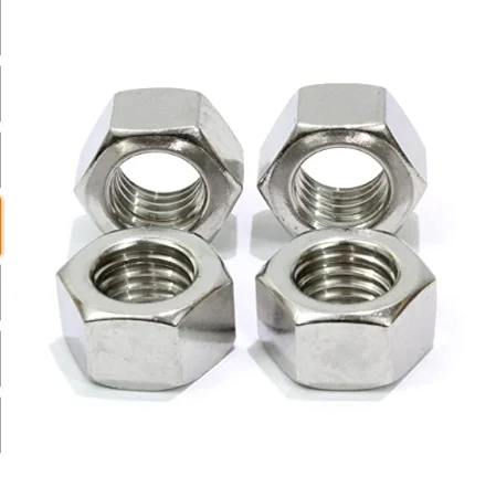 DIN934 Carbon Hex Nuts  M8 M10 M12Stainless Steel Hexagon Nuts