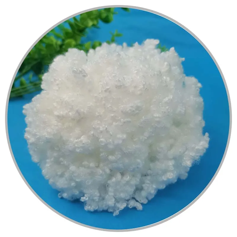 Полые конъюгированные Силиконизированные и несиликонизированные полиэфирные волокна для наполнения