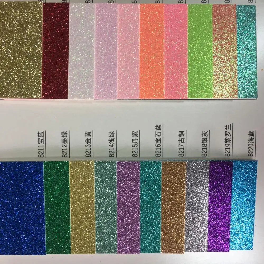 Custom Wrapping Paper Glitter Cardstock