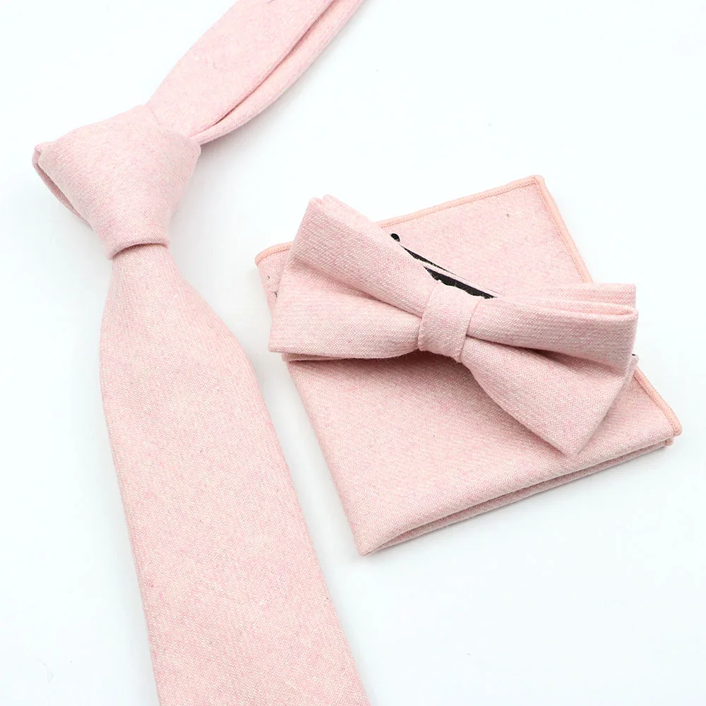Мужской дизайнерский Тонкий полосатый шерстяной Карманный квадратный галстук-бабочка носовой платок галстук бабочка набор из трех предметов