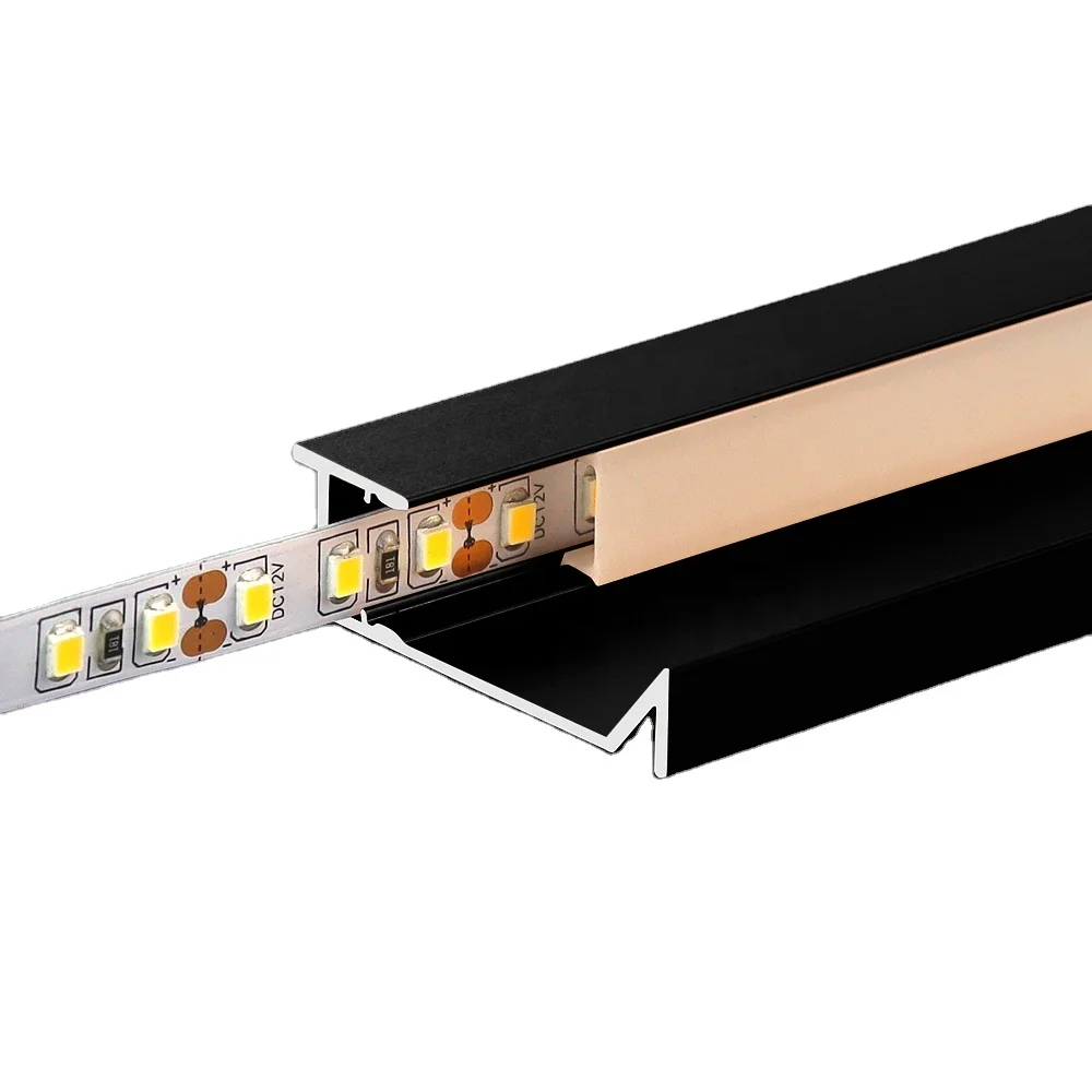 New LED Aluminum Alloy Skirting Line Embedded Grounding Skirting Board