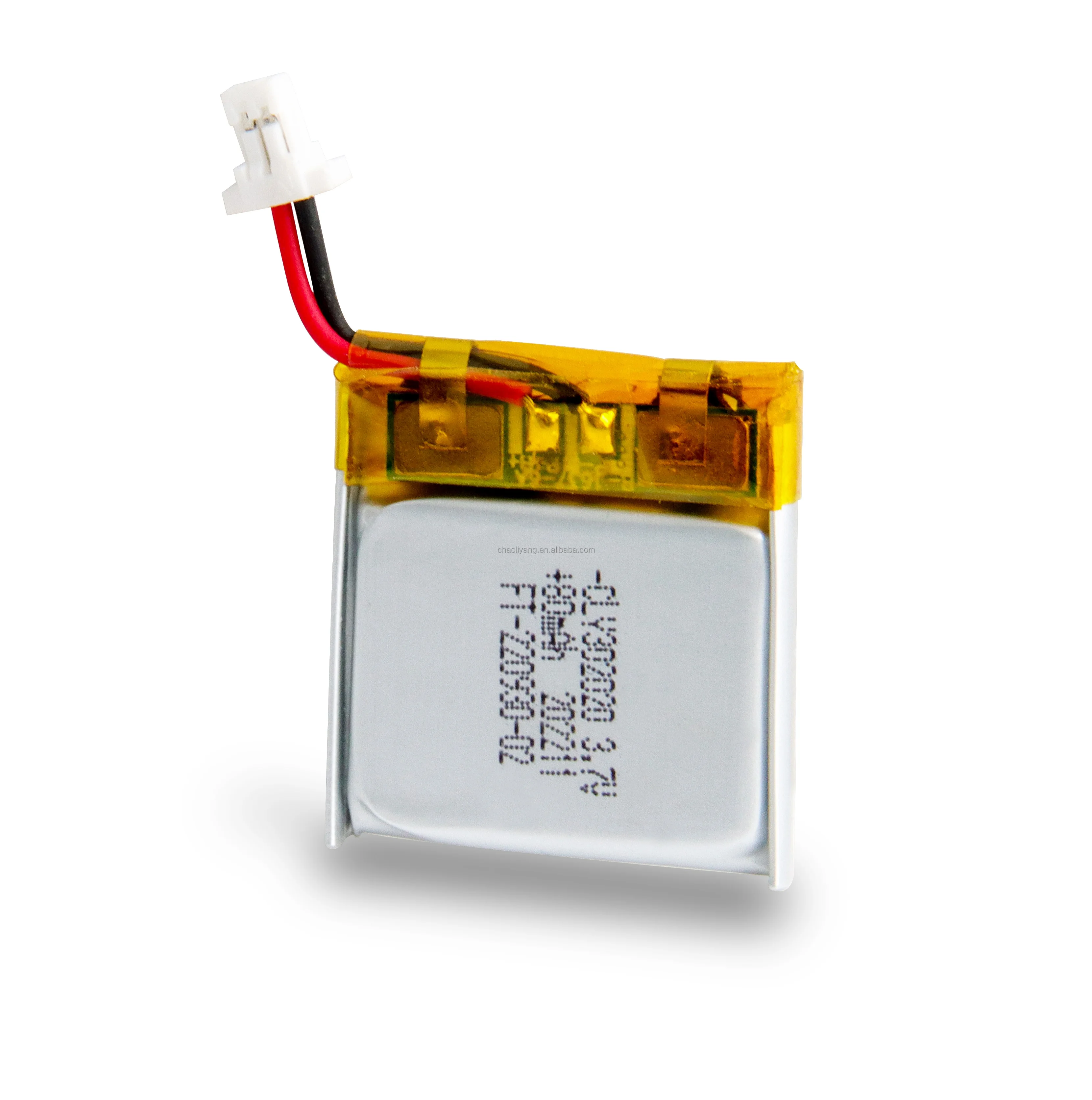 CLY302020 Lithium Polymer Battery 3.7v 80mah Lipo Rechargeable Battery Pack With Wire Connector For Speaker