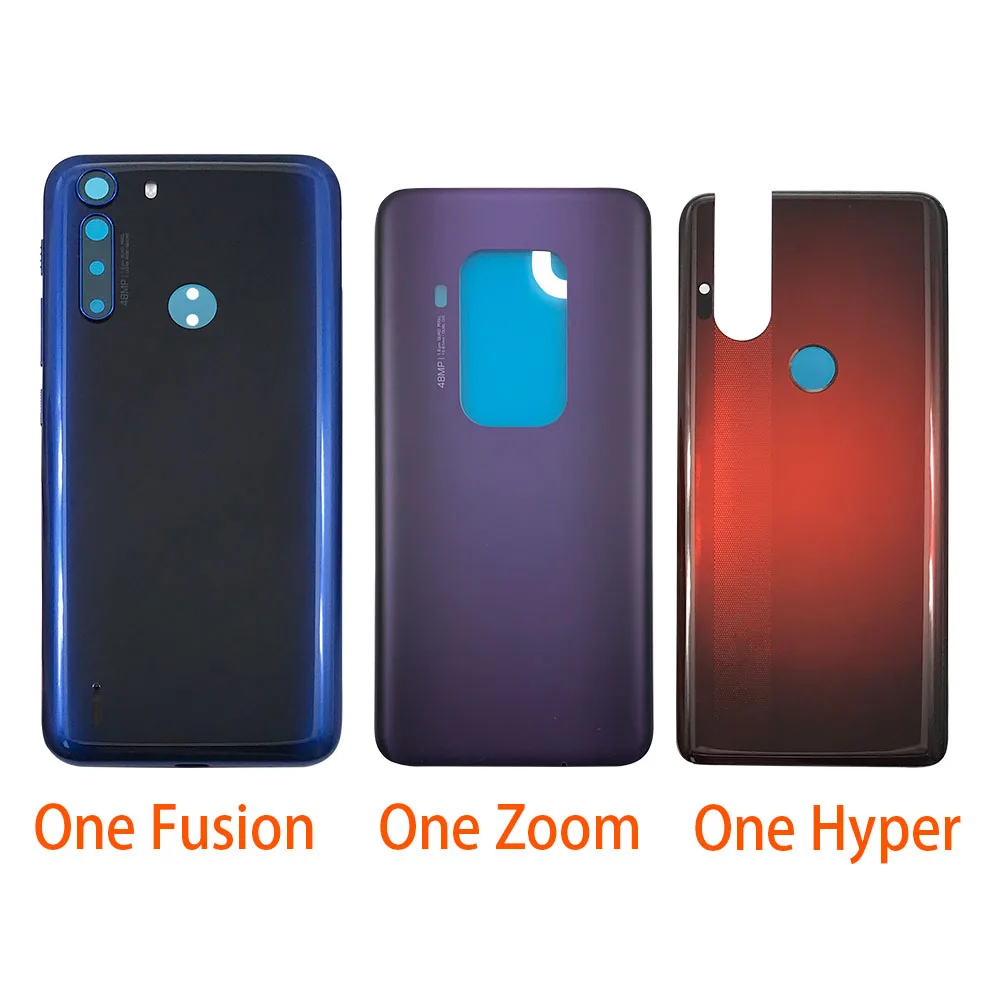 Battery Back Cover Rear Door Housing For Moto One Zoom / One Fusion / One Hyper / G9 G10  Plus Play mobile phone parts