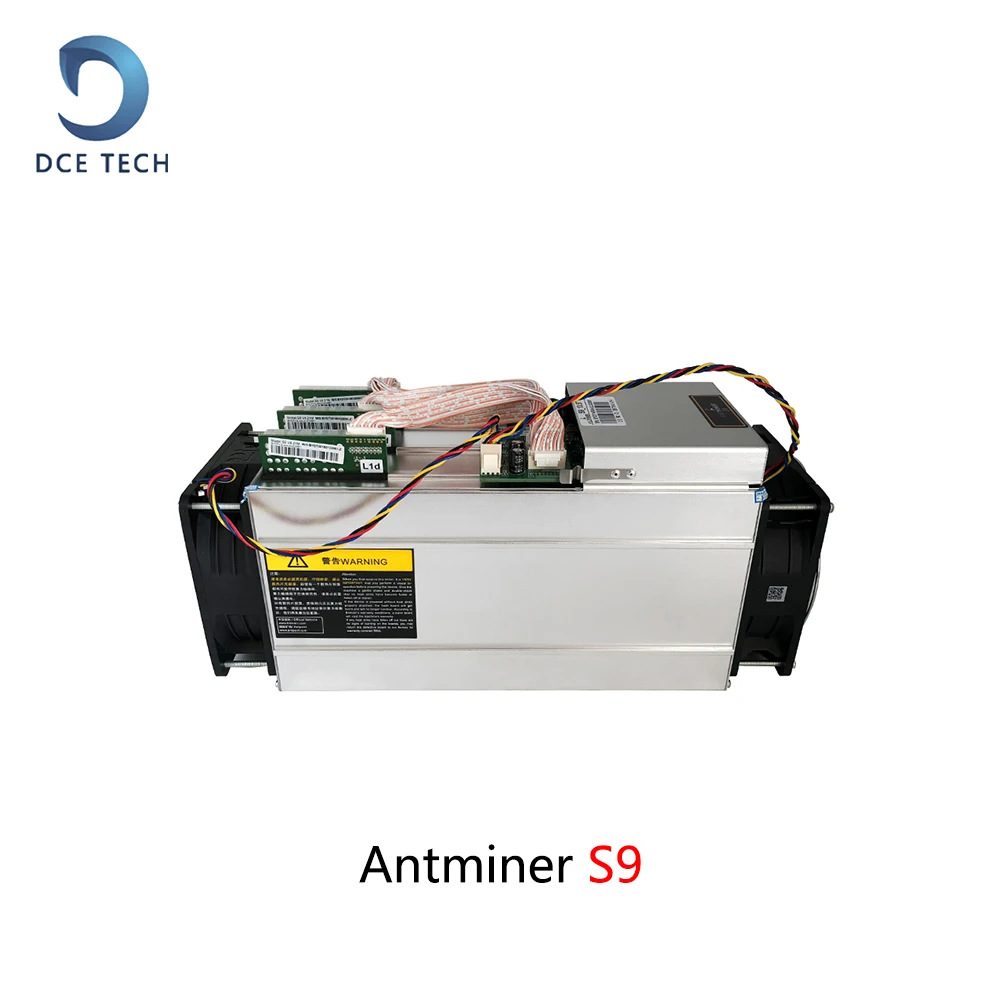2020 запас, дешевый б/у AntMiner S9 14T с блоком питания, Майнер биткоинов ASIC minig Bitmain, Майнер
