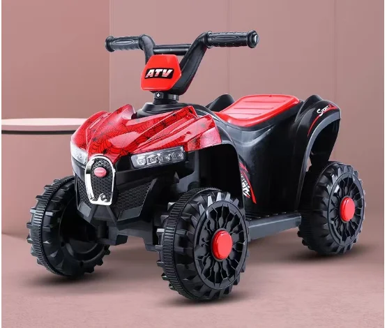 OYT 4-Wheel Electric Quad ATV 12V Battery Pedal Power Ride-on Toy for Kids 2-4 Years Hot Cheap with Remote Features