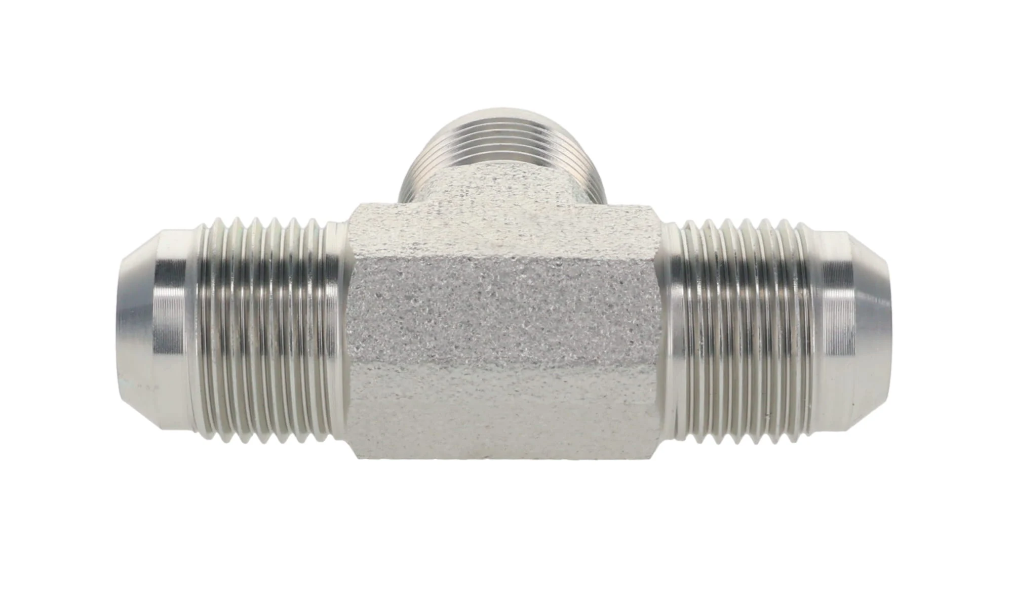 Factory Wholesale 2603 Series Carbon Stainless Steel Male JIC 37 deg Flare Tee Fitting Forged Hydraulic Hose Adapters