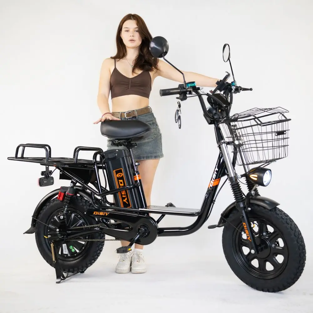 Disiyuan v8 pro electric bike 48v dimax monster 60v cross country skiing electric scooter conversion kit disiyuan ebike courier