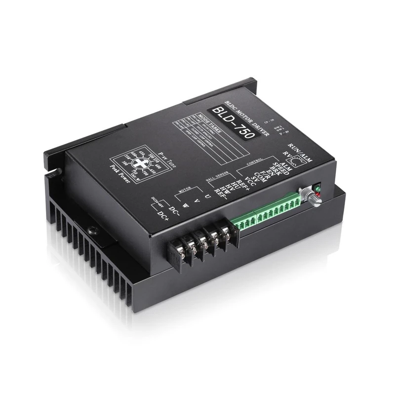 BLD750 750Wbrushless 36v dc motor controller 25a automotive 1 phas, PWM control 3 phase 48 volt bldc controller