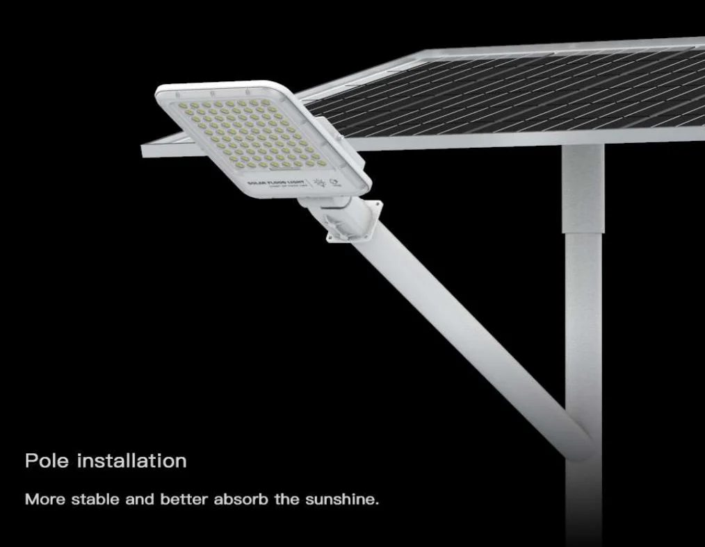 100w 200w 300w 400w Outdoor Waterproof IP67 All In Two  Solar Flood Lights with Solar Panel Garden Light