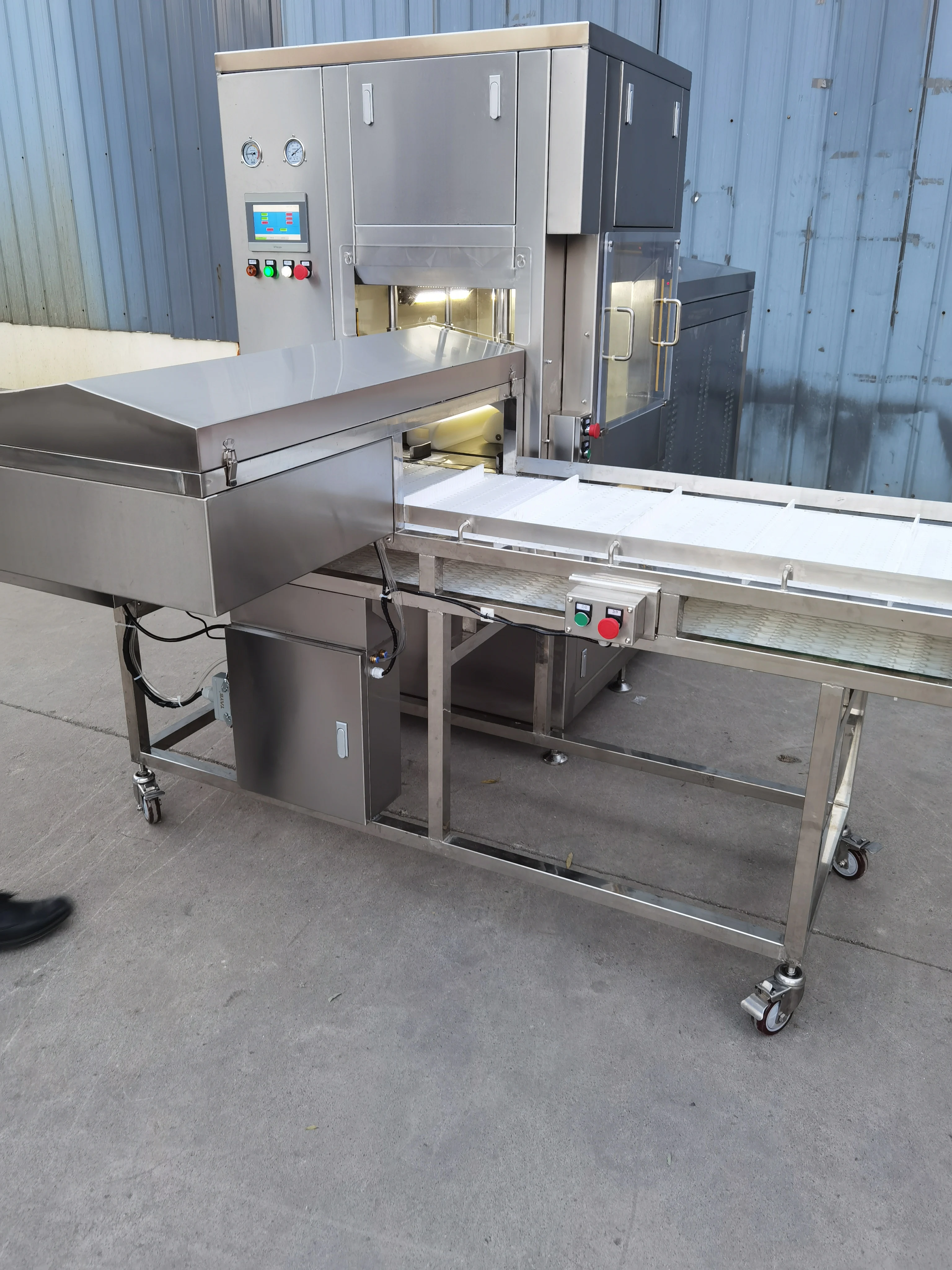 High Precision Frozen Meat Compression Equipment Efficient Frozen Meat Press Machine