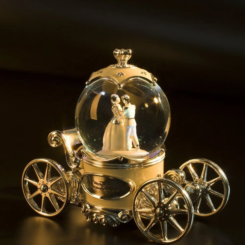 Романтическая жемчужная Музыкальная шкатулка с изображением белого цвета слоновой кости и серебра