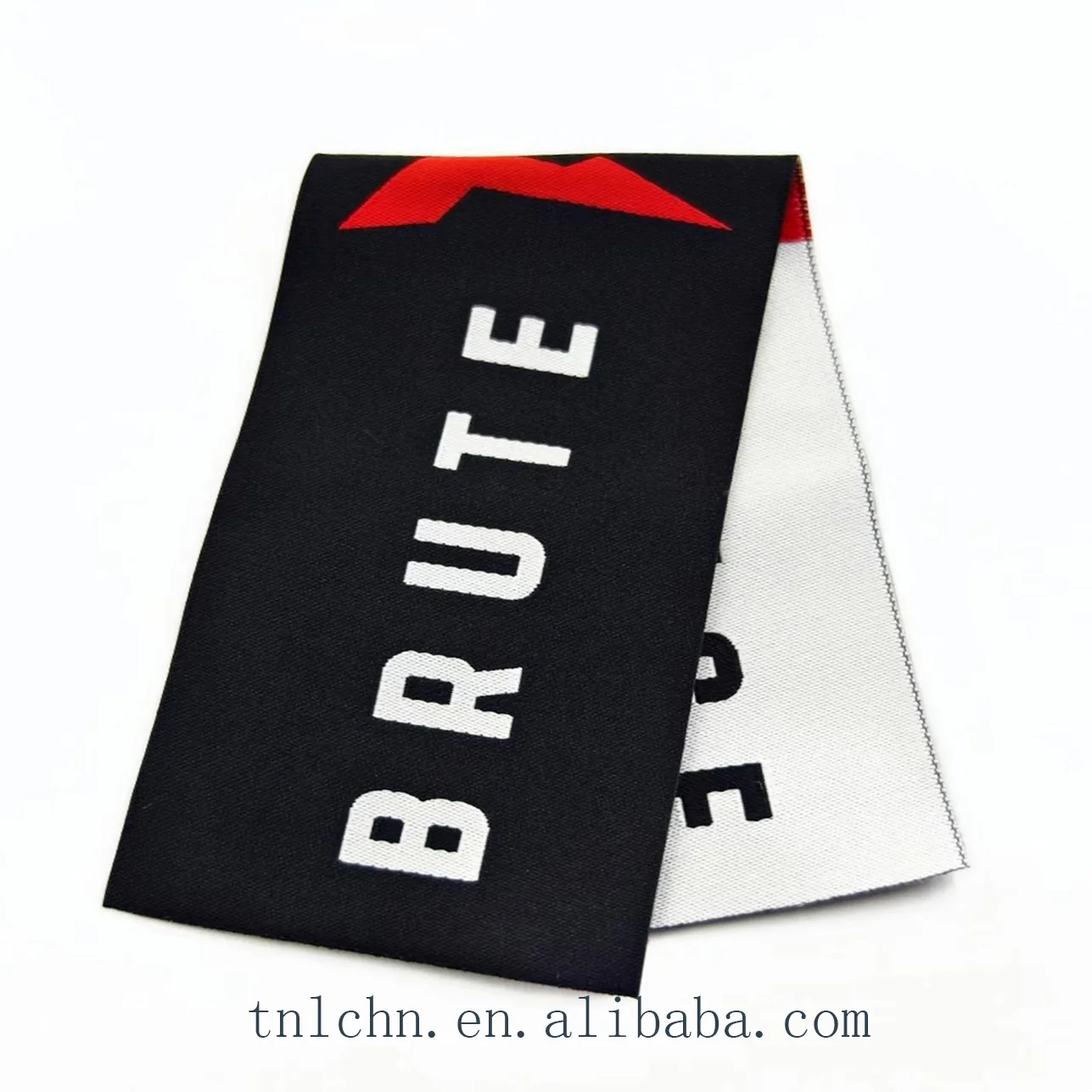Custom Hot Sale Clothing Tag Labels Woven Name Labels for Clothes.