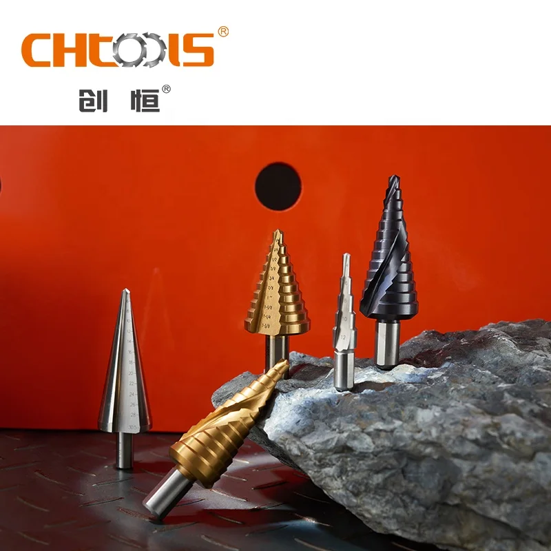 HSS Straight Flute Step Drill Bit Cutter Impressive Multipurpose Tool for Steel Effective in Drilling Holes