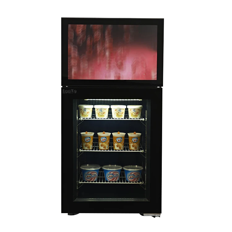china commercial big supermarket beverage cabinet vertical deep freezer