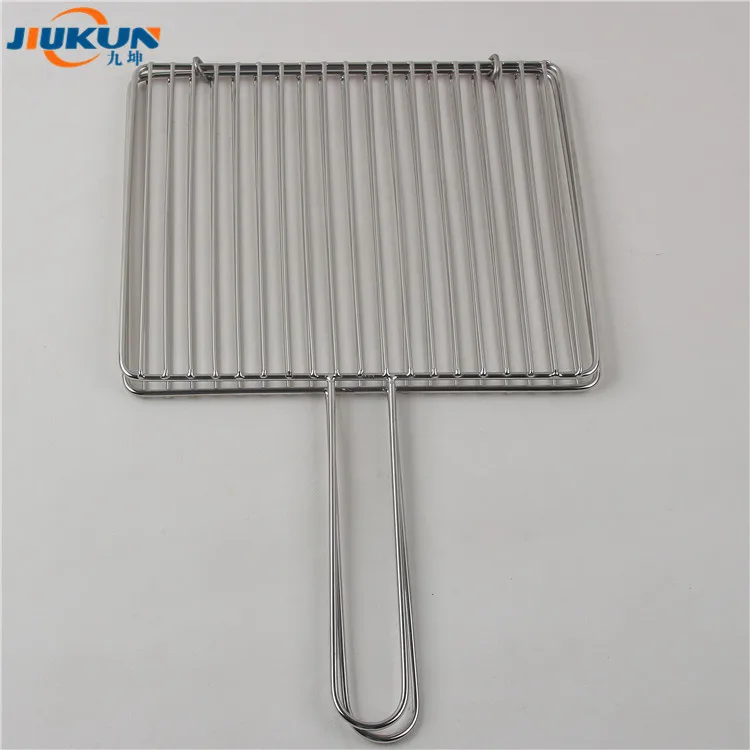 Stainless Steel BBQ Net Fish Meat Hamburg Net Barbecue Nets Grill Mesh Wire