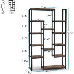Деревянная Штабелируемая необычная книжная полка для магазина
