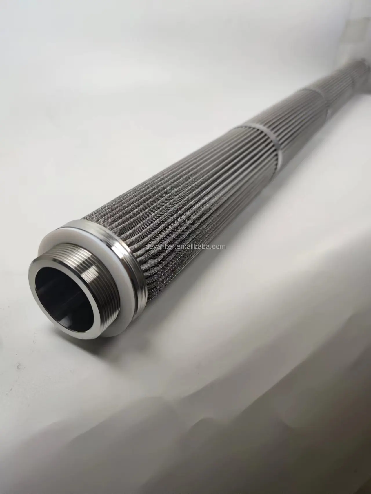 Stainless Steel Metal Mesh Wave Folding Melt Filter Element for Recycled Plastic PE