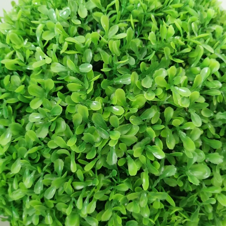 Amazon hot selling garden decoration outdoor boxwood grass plants topiary grass ball artificial grass ball