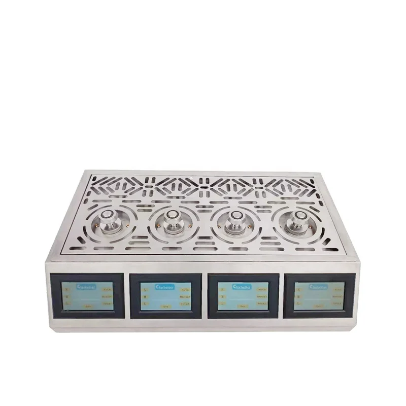 
Four heads bottom up dispenser beer cooler 