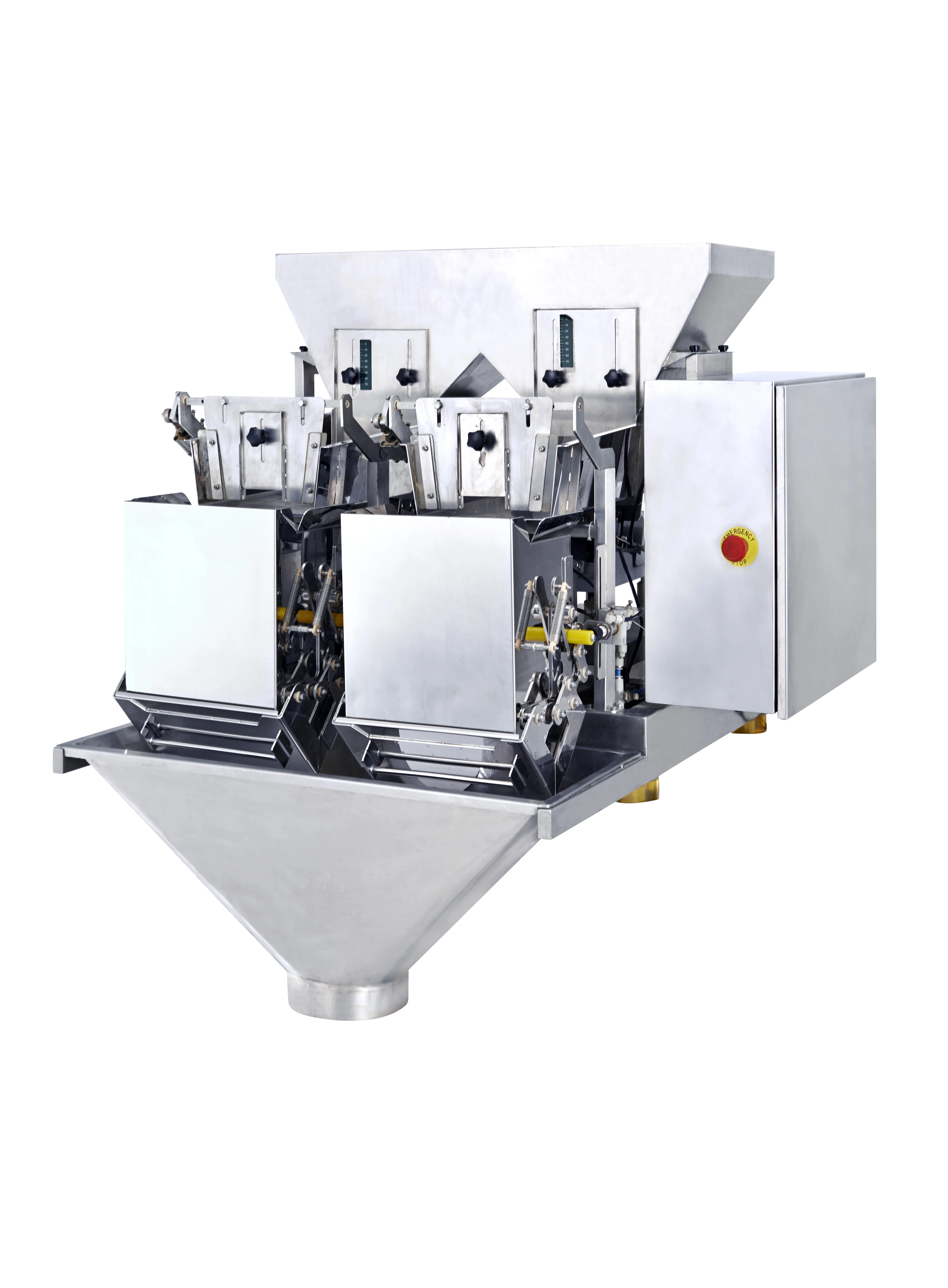 Semi Automatic Weighing System with linear weigher machine for packaging powder,granules