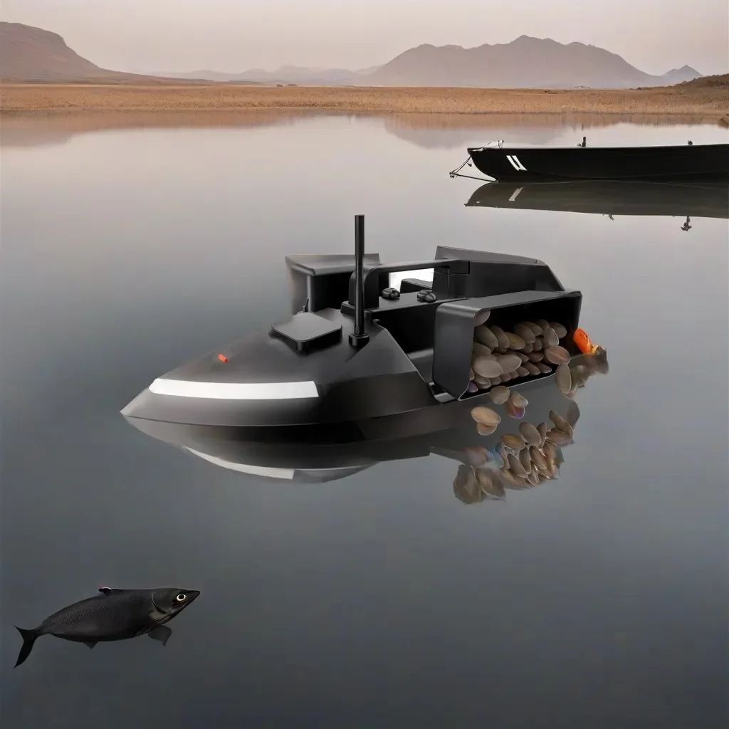 Best Quality Dual Motor 40 Points Night Light Belt GPS Remote Control RC Bait Boat Carp Fishing Device