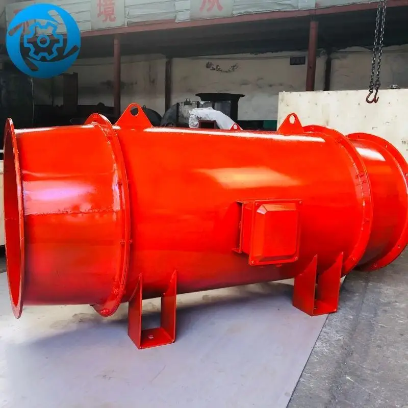 Нейлон рабочее колесо поверхности вентиляции шахты основной шахты вентиляции тоннеля ветер вентилятор жаростойкий горно-шахтного вентилятора