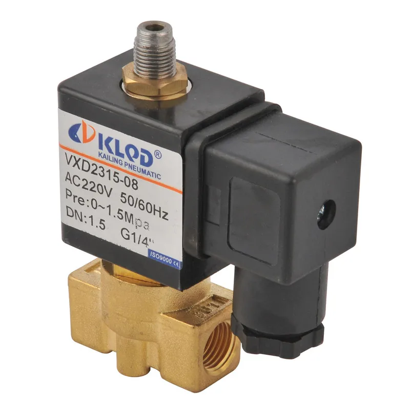 2/2  way direct acting  air compressor solenoid valve