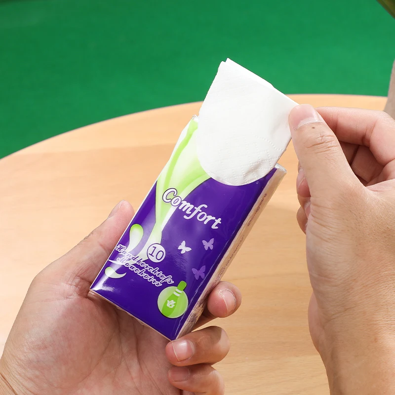 New products pocket facial tissue customized standard bulk facial pocket tissue paper pack