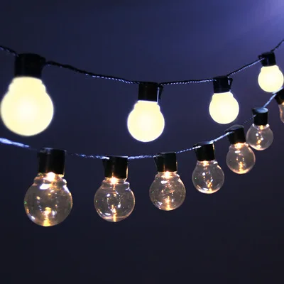 Cross-border light string Edison bulb LED transparent lamp ins romantic atmosphere decorative