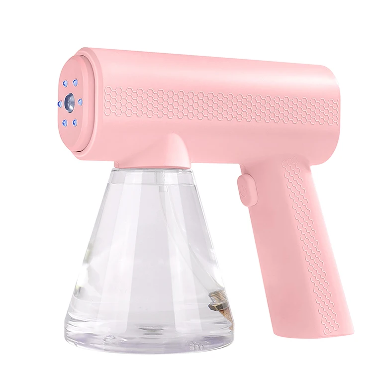 Amazon Hot Sales High Quality Nano Spray Gun with 300 ml Bottle Sprayer Electric Portable disinfect Nano Steam Gun