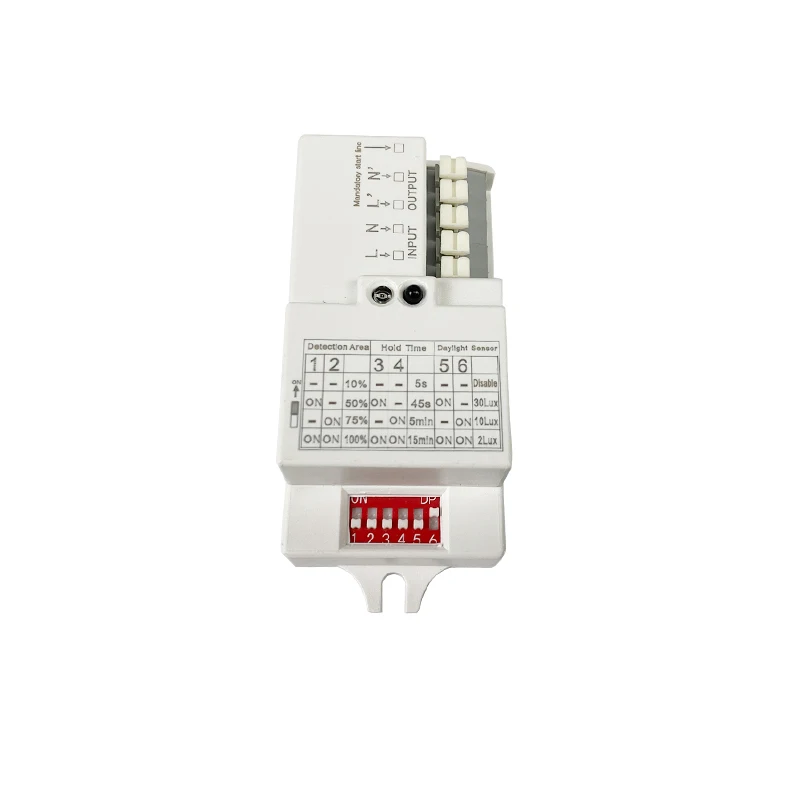 AC220V 110V 5.8GHZ Smart Microwave  Radar Motion Sensor module Ceiling surface Mount Motion Detector led Lighting Sensors Switch