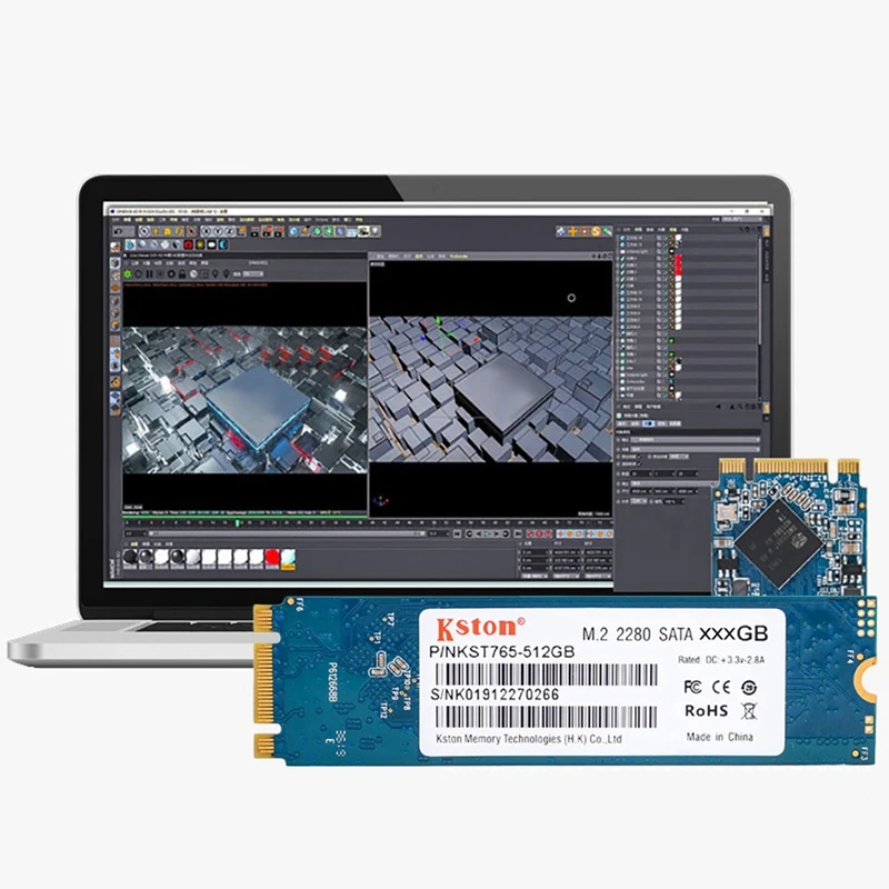 Kston SSD M.2 NGFF 2280 64 120 128 256 512 1 ТБ SATA 6 ГБ/сек. 3D NAND TLC 500 МБ/с. Веб камера для компьютера и ноутбука